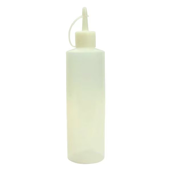 Tapered Tip Glue Bottle, Plastic, Off-White, 8 oz, Big Horn, Mfr#: 19043